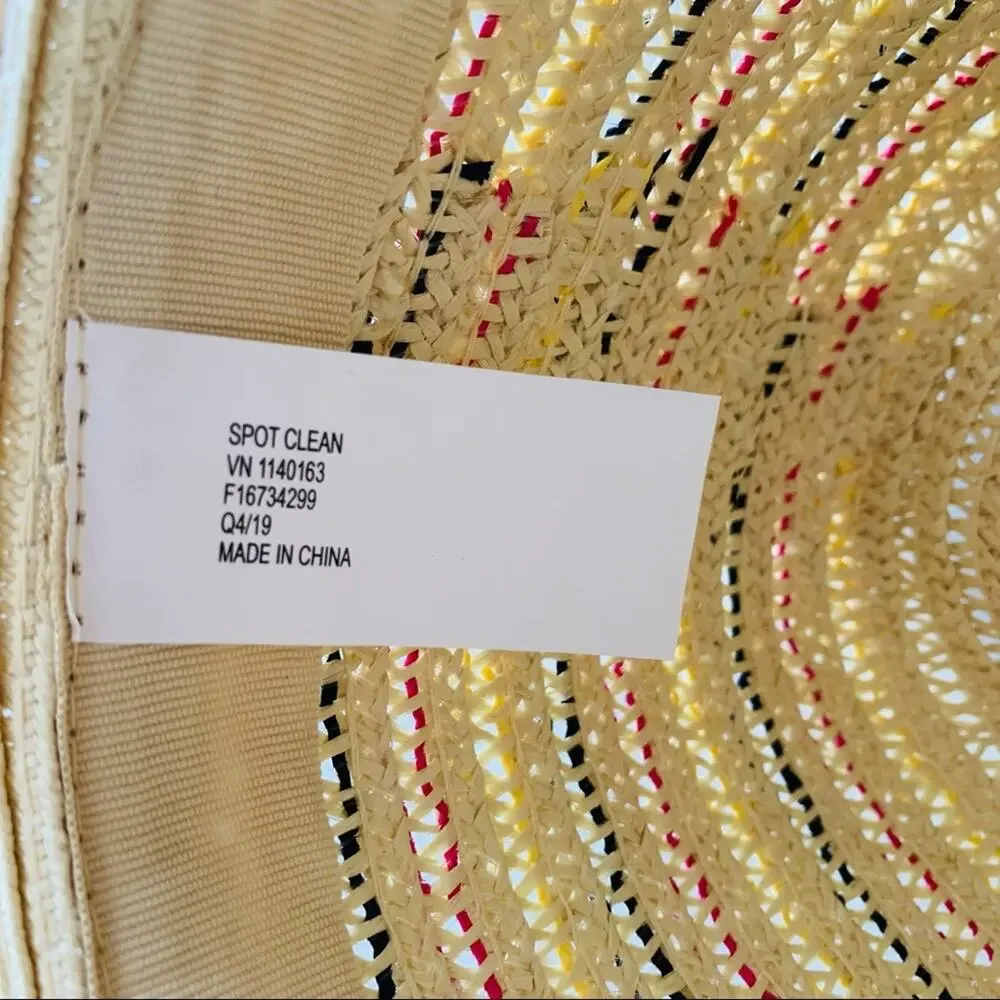 Boutique | Straw Braided Panama Hat
